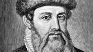 Retrato de Gutenberg