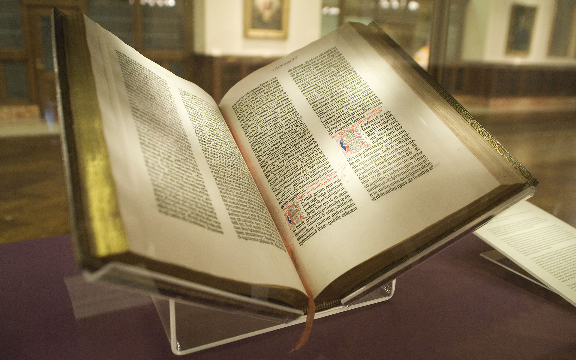 La biblia de Gutenberg
